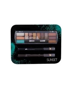 2K Night & Day Sunset Eyes Palette - Gift set for eye make-up Sunset Kосметические средства