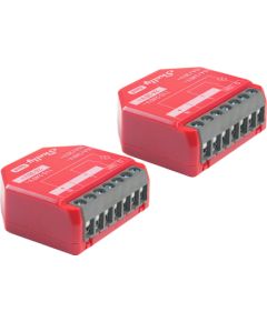 Set of 2 Shelly 1PM Gen4 Zigbee/Matter Controllers Viedie slēdži