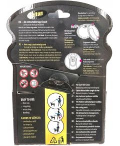 Hilton HILTON SMART DOG TAPE M BIAŁO-CZARNA SMYCZ AUTOMATYCZNA 4M DLA PSA DO 20KG Citas preces
