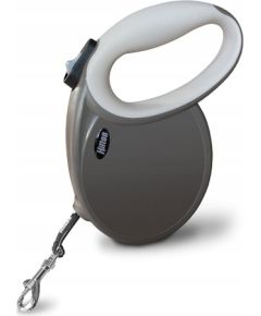 Hilton HILTON SMART DOG TAPE XL BRĄZOWO-BEŻOWA SMYCZ AUTOMATYCZNA 7M  DLA PSA DO 40KG Citas preces