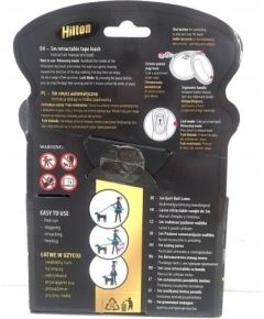 Hilton HILTON SMART DOG TAPE L GRANATOWO-SZARA SMYCZ AUTOMATYCZNA 5M  DLA PSA DO 30KG Citas preces