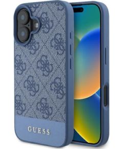 Guess 4G Bottom Stripe Aizsargapvalks Priekš Apple iPhone 16 Neoriģinālie Maciņi