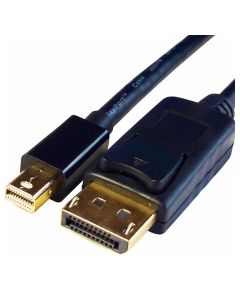 Brackton mini DisplayPort Male - DisplayPort Male 1m Black 4K  Кабель HDMI