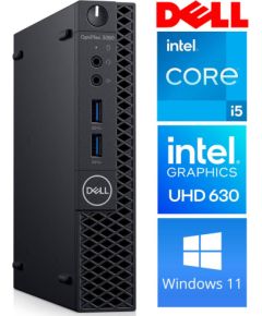 DELL 3060 Micro i5-8500T 32GB 1TB SSD M.2 NVME WIN11Pro Atjaunoti personālie datori