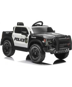 Lean Cars Police Battery Car 4x4 P5 12V7Ah Black Jaunumi, Bērnu preces