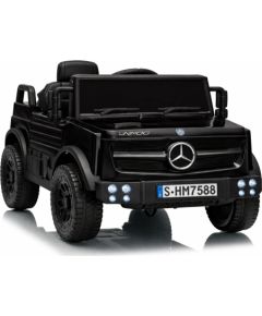 Lean Cars Mercedes Unimog HM7588 6V4Ah Black Battery Car Jaunumi, Bērnu preces