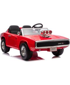 Lean Cars Dodge Charger R/T DLS-K12 24V7Ah Red Battery Car Jaunumi, Bērnu preces