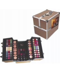 2K Super Model Beauty Train Case - Dekorativní kazeta Gold Edition 122.6g Духи и косметика