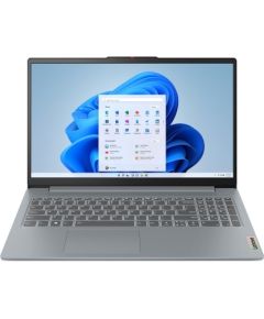 Lenovo IdeaPad Slim 3i 15.6'' FHD Core i3-N305 8GB 128GB UFS W11H, Arctic Grey (SPEC) Portatīvie datori