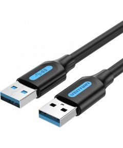 CABLE USB3.0 MALE TO MALE/3M BLACK CONBI VENTION Data USB kabeļi