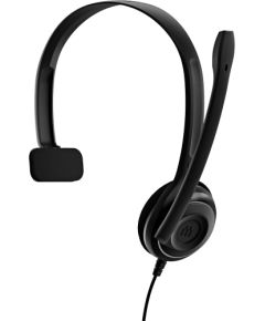 Sennheiser PC 7 USB Headset Black Austiņas