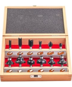 Frezarka Milwaukee MILWAUKEE SHANK CUTTERS 8mm SET of 12 pcs. Новинки Для дома и сада 