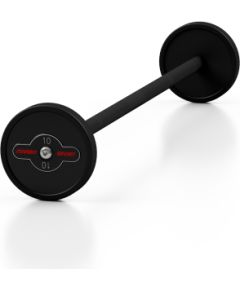 Gumijots svara stienis ar fiksētu svaru 1 gab. 10 kg - Marbo Sport Hanteles  un  komplekti 