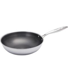 Сковорода-вок из нержавеющей стали, диаметр 28 см, KB 9024, Klausberg Pannas