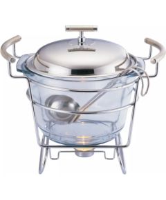 Подогреватель пищи, стекло-сталь, 4 л, KH 1417, Kinghoff Katli