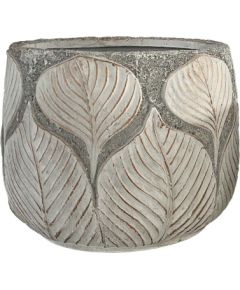 Puķu pods SUNNY BASIL D42xH36.5cm bēšs/zeltīts Jaunumi, mēbeles, māja