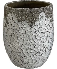 Puķu pods SUNNY DESERT D33xH39.5cm balts Jaunumi, mēbeles, māja