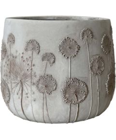 Puķu pods SUNNY FLORE D45xH41cm balts Jaunumi, mēbeles, māja