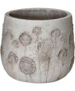 Puķu pods SUNNY FLORE D23.5xH21cm balts Jaunumi, mēbeles, māja