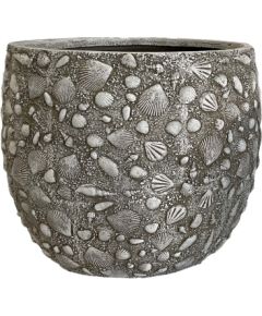 Puķu pods SUNNY SHELL D44.5xH41cm bēšs Jaunumi, mēbeles, māja