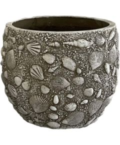 Puķu pods SUNNY SHELL D27xH25cm bēšs Jaunumi, mēbeles, māja