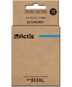 Actis KH-953CR Ink Cartridge (replacement for HP 953XL F6U16AE; Standard; 25ml; blue) - New Chip Чернила для принтера