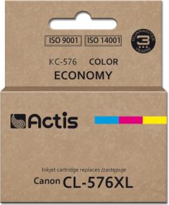 Actis KC-576 Canon printer ink, replacement Canon CL-576XL; Supreme; 15 ml; colour: cyan, yellow, magenta Чернила для принтера