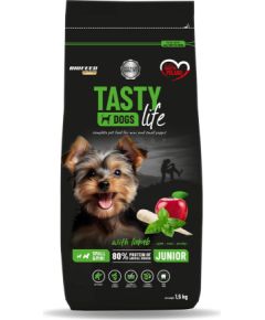 BIOFEED Tasty Life Junior Small Lamb - dry dog ​​food - 1,5kg Suņu barība