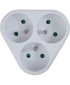 Esperanza ELK303W Electrical Splitter 3 sockets White Зарядные устройства