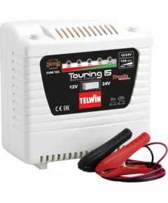 Automašīnas akumulatora lādētājs Telwin Touring 15; 12-24 V Testeri un mērierīces