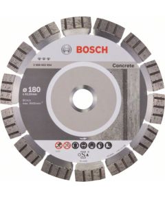 Dimanta griešanas disks Bosch BEST FOR CONCRETE; 180 mm Dažādi diski