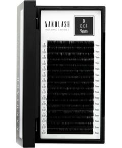Nanolash Volume Lashes 0.07 D -   9 mm 0ml Dekoratīvā kosmētika