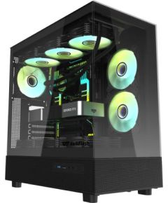 Darkflash DPX90 computer case (black) + 3 fans Datoru korpusi
