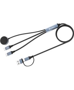 Sandberg 441-69 3in1 Travel Charge Cable 100W Дата USB-кабели
