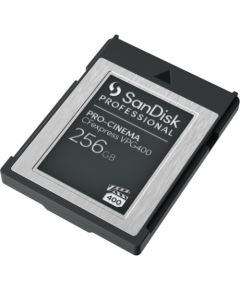 CARD SANDISK Professional PRO-CINEMA 256GB express VPG400 Type B Card upto 1700MB/s Read 1400MB/s Write Карты памяти