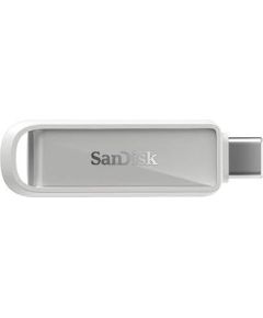 SANDISK iXpand Phone Drive with USB-C, Arctic White, 256GB USB Flash atmiņas