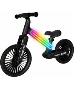Trike Fix Glow LED Balansa Ritenis Melns Jaunumi, Bērnu preces