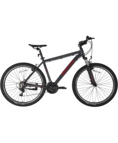 Kalnu velosipēds Bisan ATLAS V-25 pelēks/sarkans (S) Горные велосипеды (MTB)