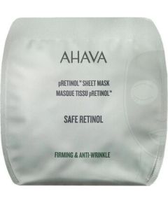 Ahava Safe Retinol pRetinol Sheet Mask - Plátýnková maska proti vráskám 17.0g Ķermeņa kosmētika