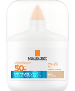 La Roche-posay UVAir Tinted Serum Sunscreen SPF 50+ - Tónované sérum Light Ķermeņa kosmētika