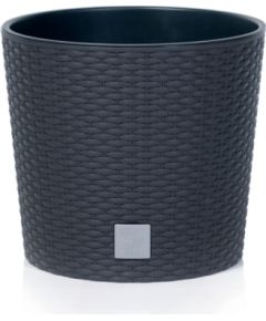 Prosperplast Puķu pods Rato 27x30cm 15L, antracīts Interjera un Dizaina priekšmeti