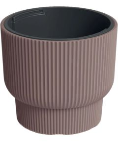 Prosperplast Puķu pods Milly zems 39.5x35cm 20L, gaiši brūns Interjera un Dizaina priekšmeti