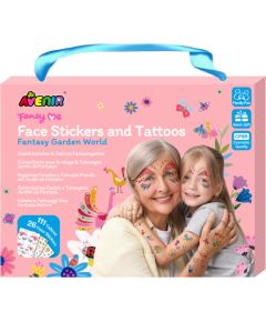 AVENIR Sejas uzlīmes un tetovējumi Fantasy Garden World Radošās rotaļlietas
