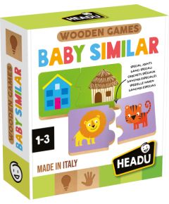 HEADU деревянная игра «Похожее для малышей» Развивающие игры