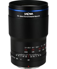 Laowa 58mm f/2.8 2X Ultra Macro APO, Nikon Z-Mount pilna kadra objektīvs Objektīvi