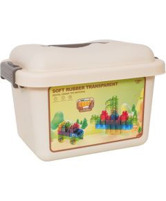 Polesie Zestaw Miękkich Żelowych Klocków 82el. + Kuferek EDUKAMP Машины и аксессуары