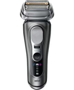 Braun Series 9 Pro+ 9655cc, Foil shaver, Grey, Buttons, Battery, Lithium-Ion (Li-Ion), Built-in battery Jaunumi - Skaistums