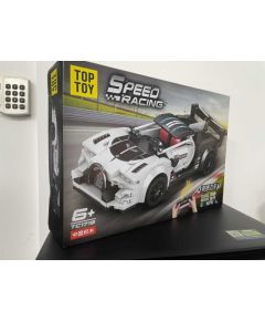 Ramiz Zestaw Klocków Auto Sportowe Białe R/C EDUKAMP Mašīnas un piederumi