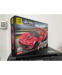 Ramiz Zestaw Klocków Auto Sportowe Czerwone R/C EDUKAMP Mašīnas un piederumi