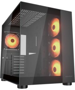 COUGAR FV150 RGB PC Case, Mid tower, Black Корпуса